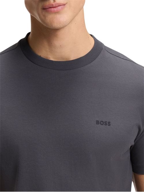 T-shirt in cotone stretch Boss Green | 50506373071